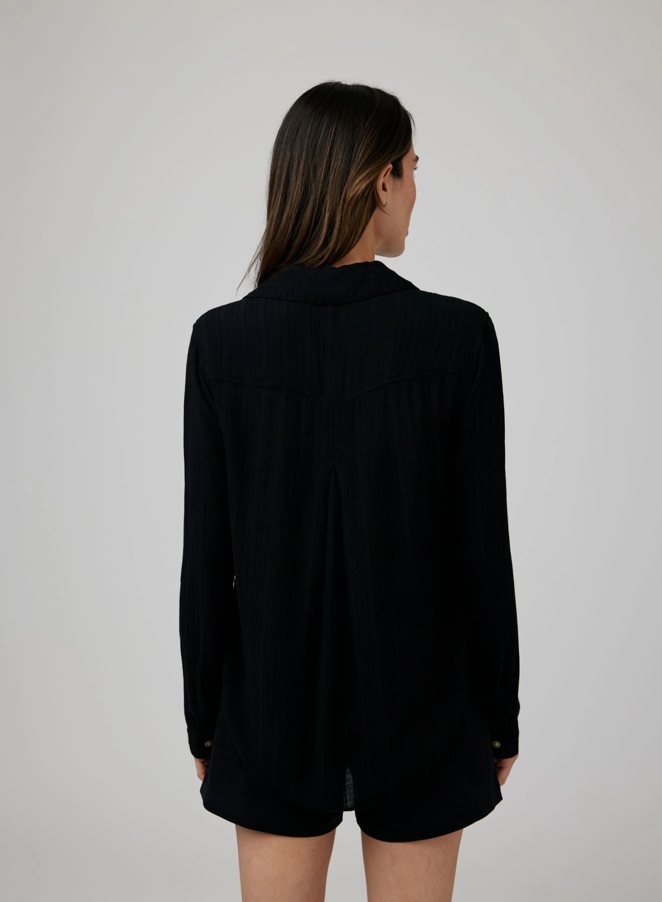 Classic Button Down - Black