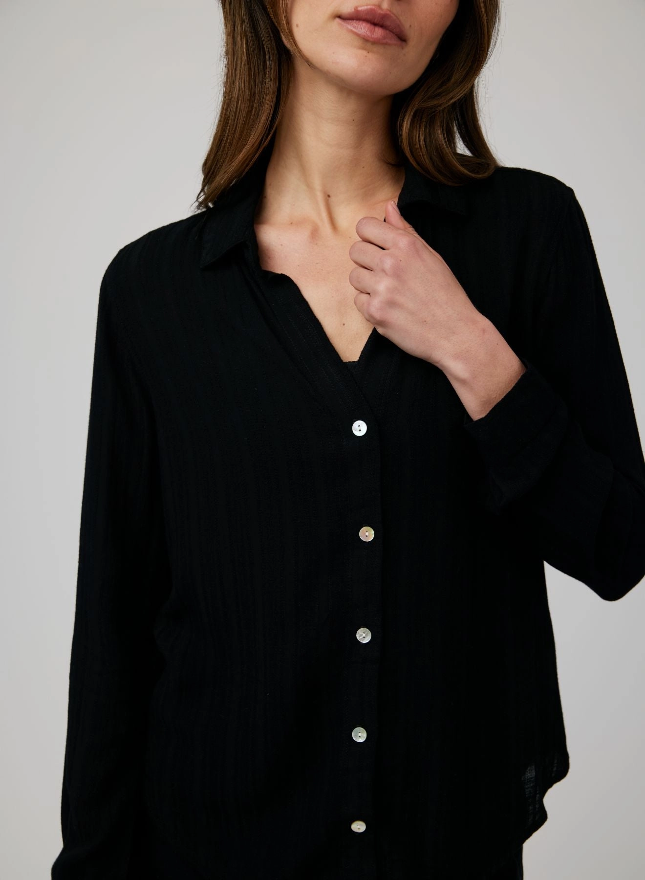Classic Button Down - Black