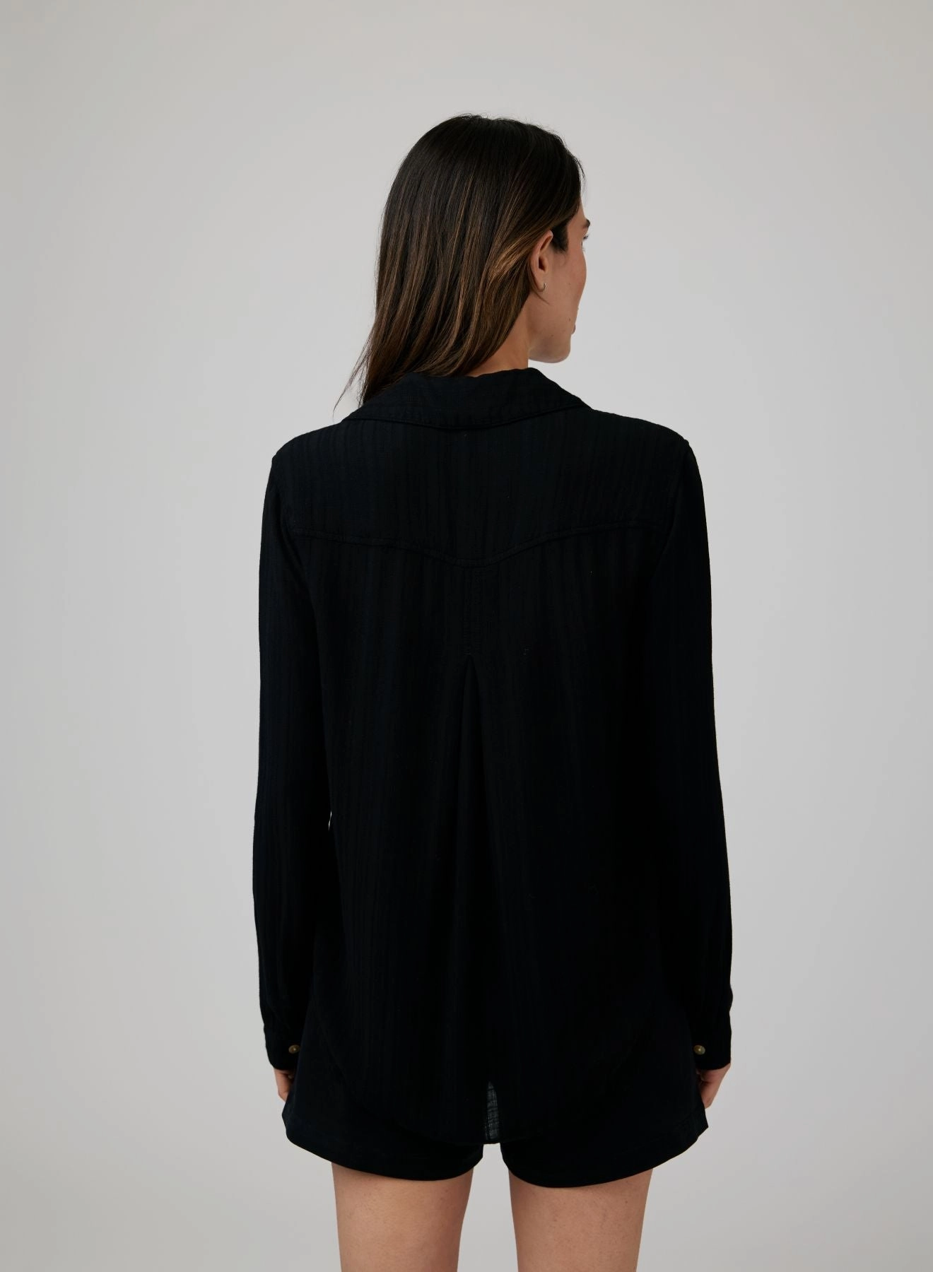 Classic Button Down - Black