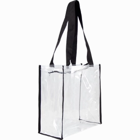 Clear Square Stadium Tote