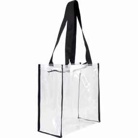 Clear Square Stadium Tote