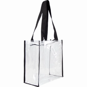 Clear Square Stadium Tote