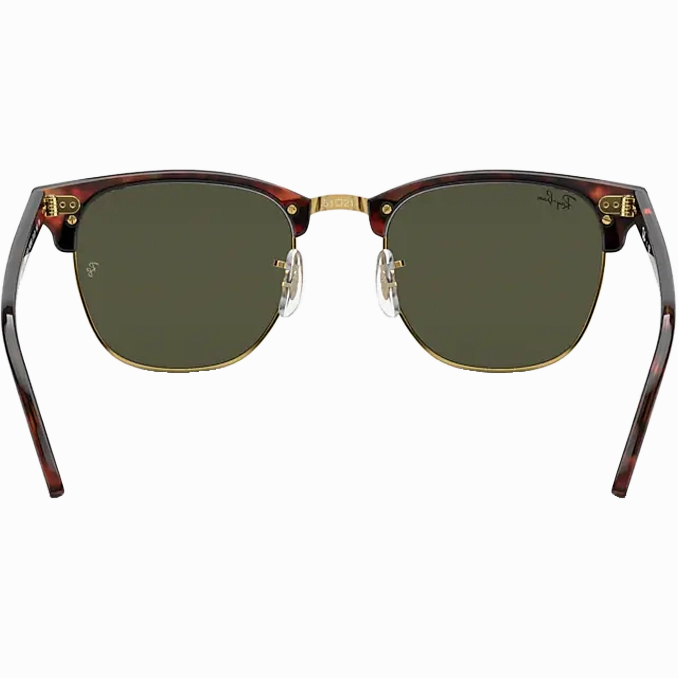 Club Master Low Bridge Polished Tortoise/Green