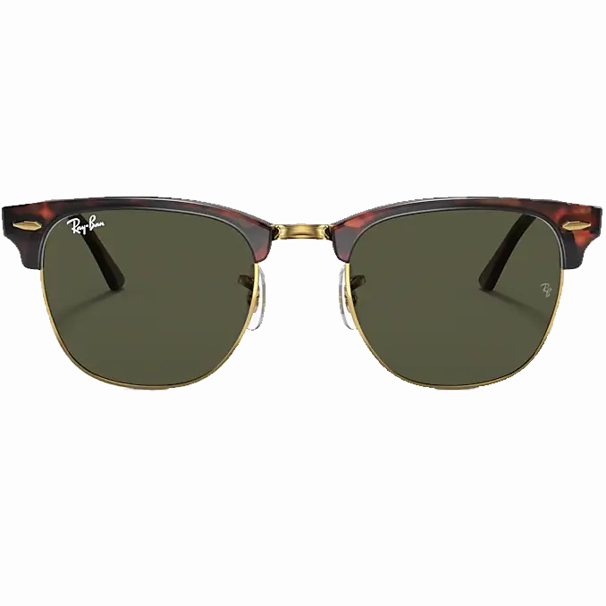 Club Master Low Bridge Polished Tortoise/Green