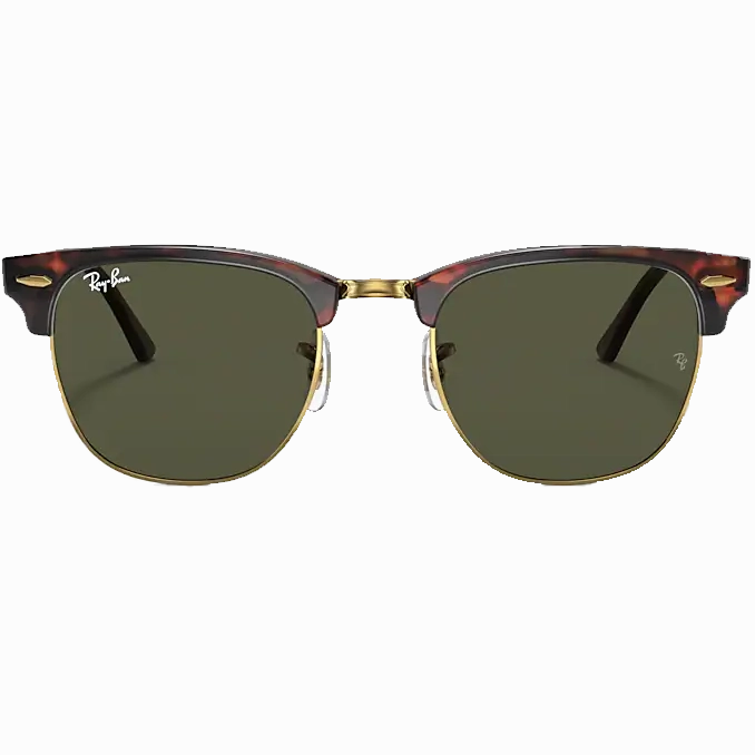 Club Master Low Bridge Polished Tortoise/Green