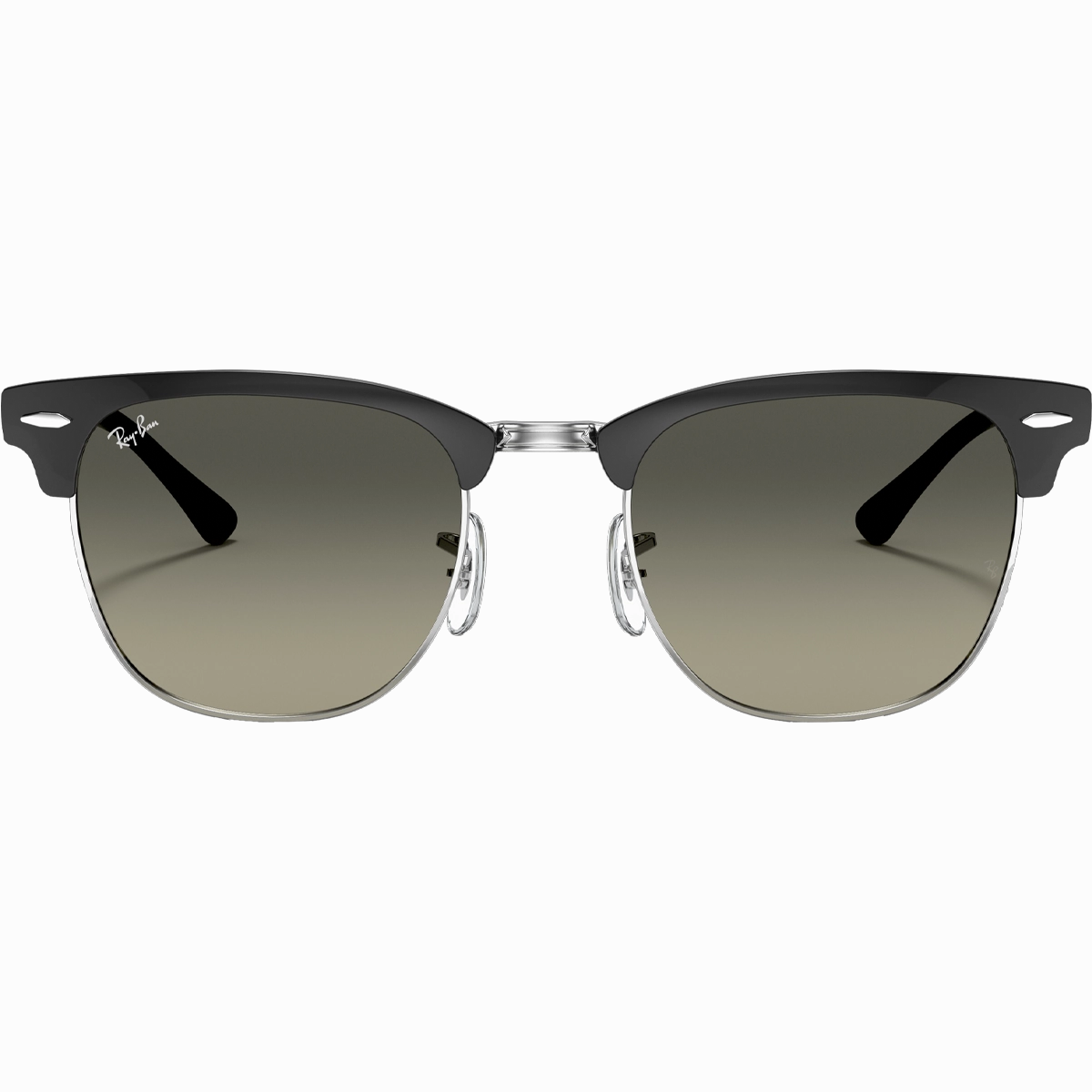 Clubmaster Metal - Polished Black Silver/Grey Gradient