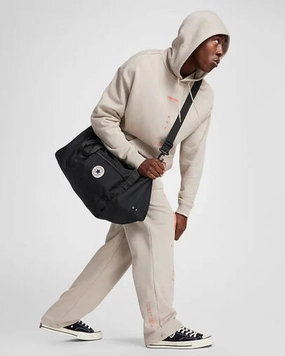 CONVERSE GO 2 BLACK DUFFLE BAG