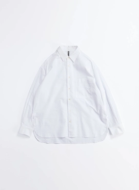 Cotton Seersuckers Classic Collar Shirt