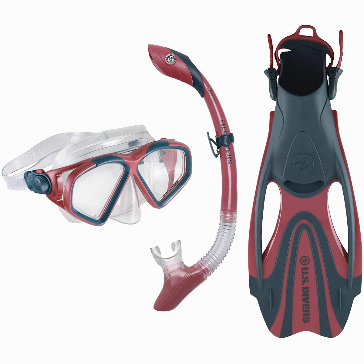Cozumel TX Island Dry Snorkel & Proflex FX Set