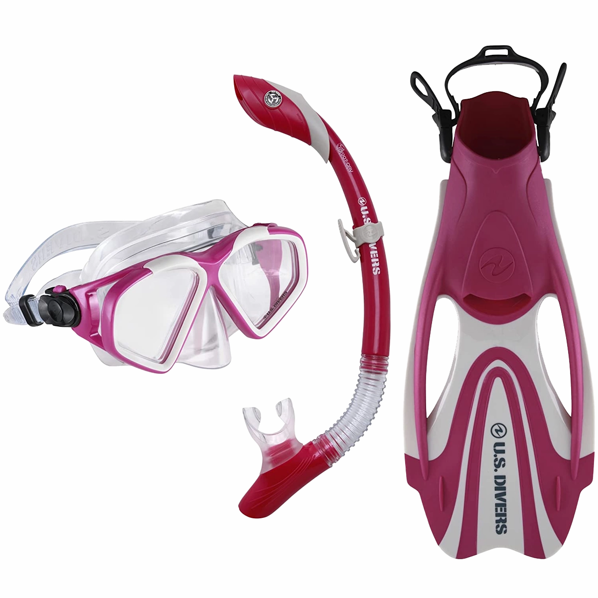 Cozumel TX Island Dry Snorkel & Proflex FX Set