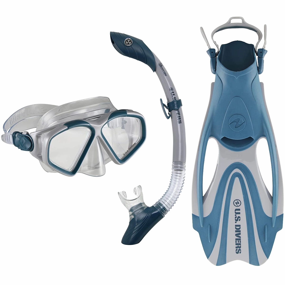 Cozumel TX Island Dry Snorkel & Proflex FX Set