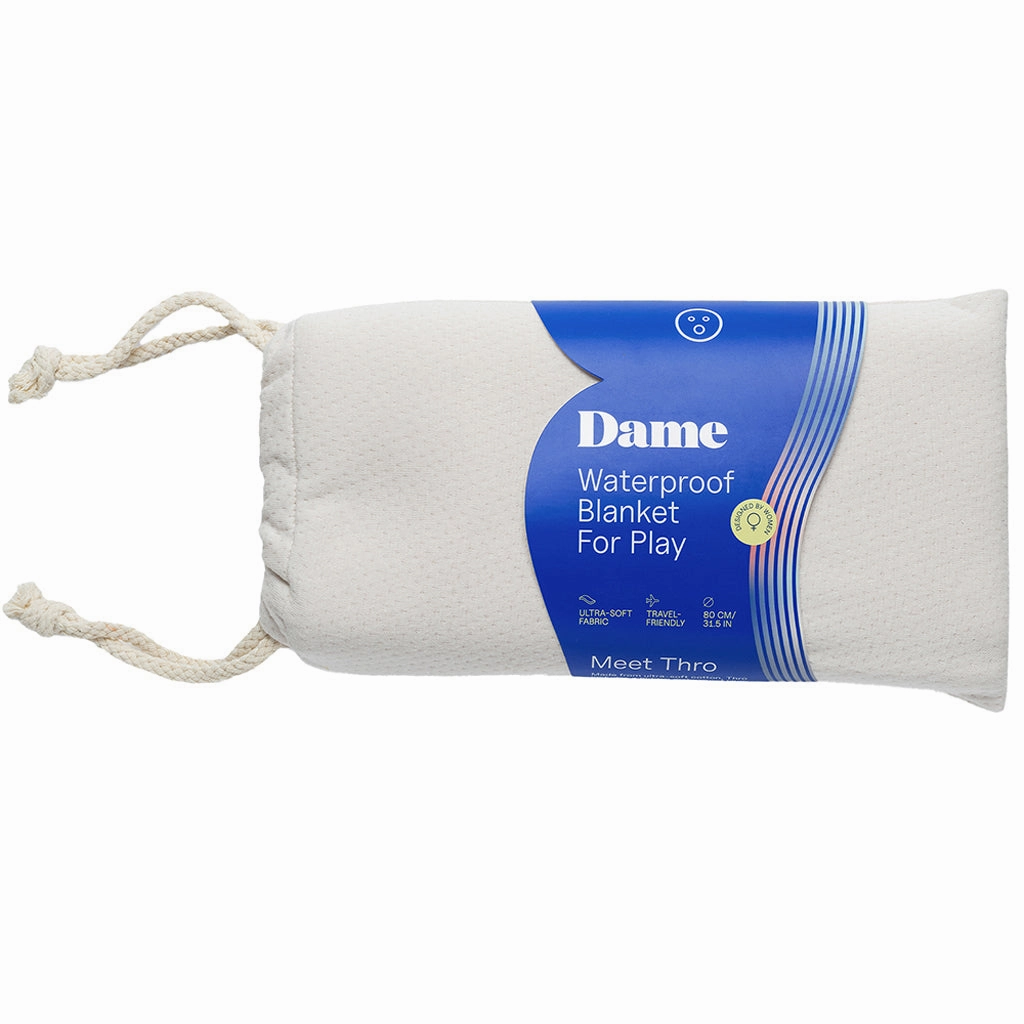 Dame Thro Travel Waterproof Blanket in Oat