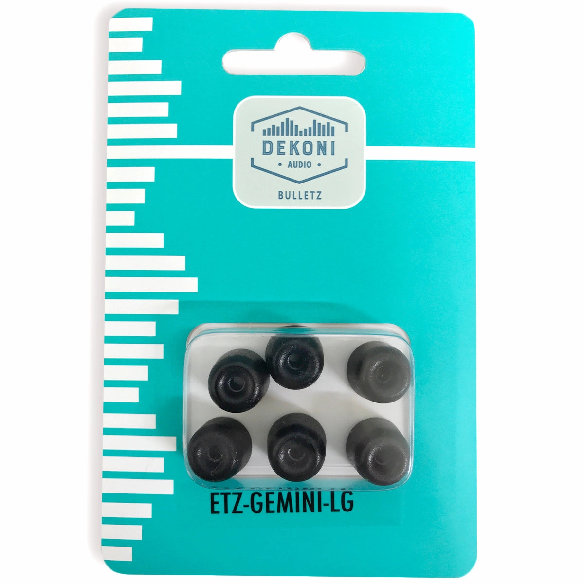Dekoni Audio ETZ-GEMINI Premium Memory Foam Isolation Earphone Tips Gemini 3mm