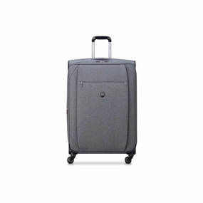 Delsey Paris Rami 28" Softside Expandable Spinner Luggage - HEATHERED GRAY ONE SIZE