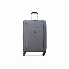 Delsey Paris Rami 28" Softside Expandable Spinner Luggage - HEATHERED GRAY ONE SIZE