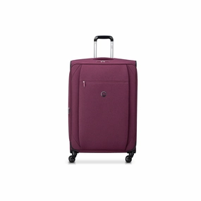 Delsey Paris Rami 28" Softside Expandable Spinner Luggage - HEATHERED RED ONE SIZE