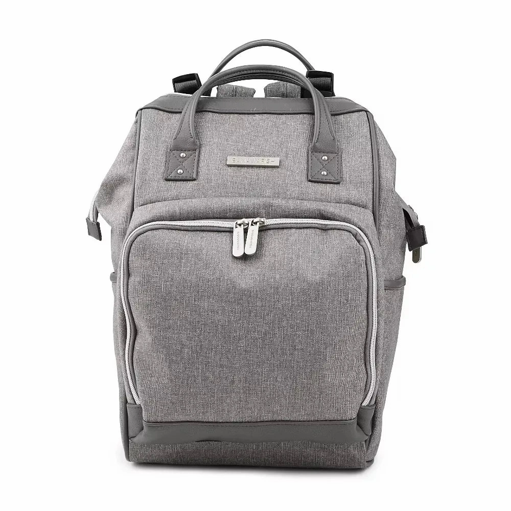 Diaper Bag Solid - Light Gray Heather