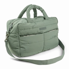 Done By Deer Quilted Changing Bag Green
