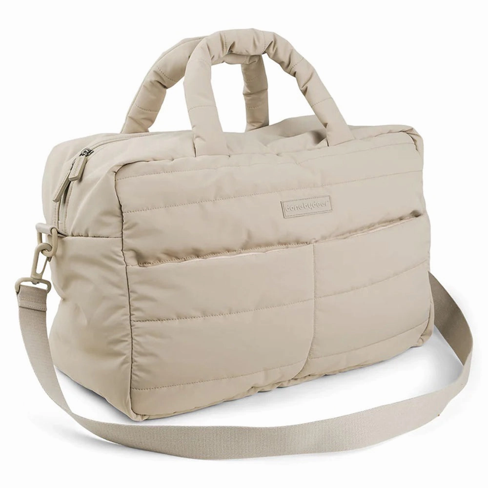 Done By Deer Quilted Changing Bag Sand