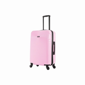 Dukap Inception 24" Hardside Lightweight Spinner Luggage - PINK ONE SIZE