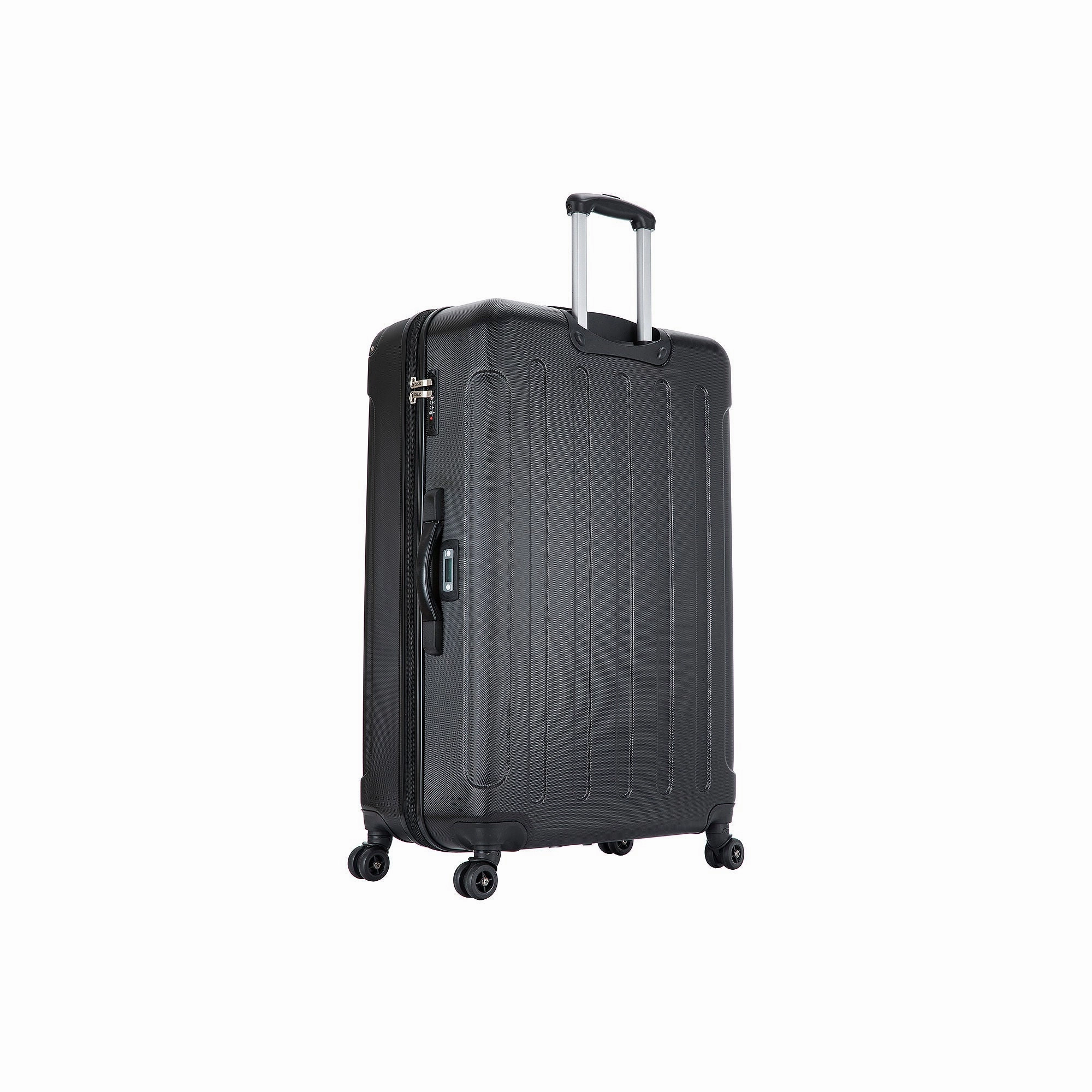 Dukap Intely Hardside Spinner 32'' With Integrated Weight Scale - BLACK ONE SIZE