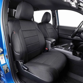 EKR 2014-2018 Subaru Forester Custom Fit Neoprene Car Seat Covers Full Set (Black)
