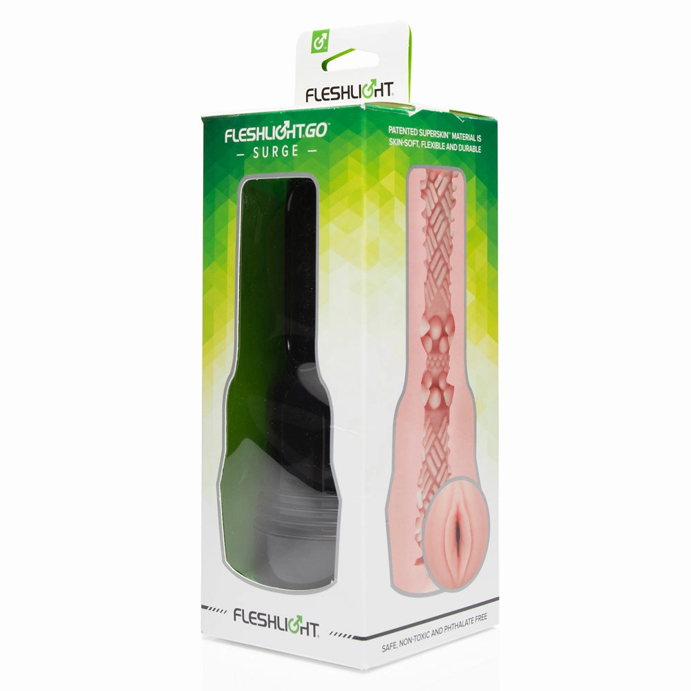 Fleshlight Go Travel-Size Vaginal Masturbator With Surge Texture