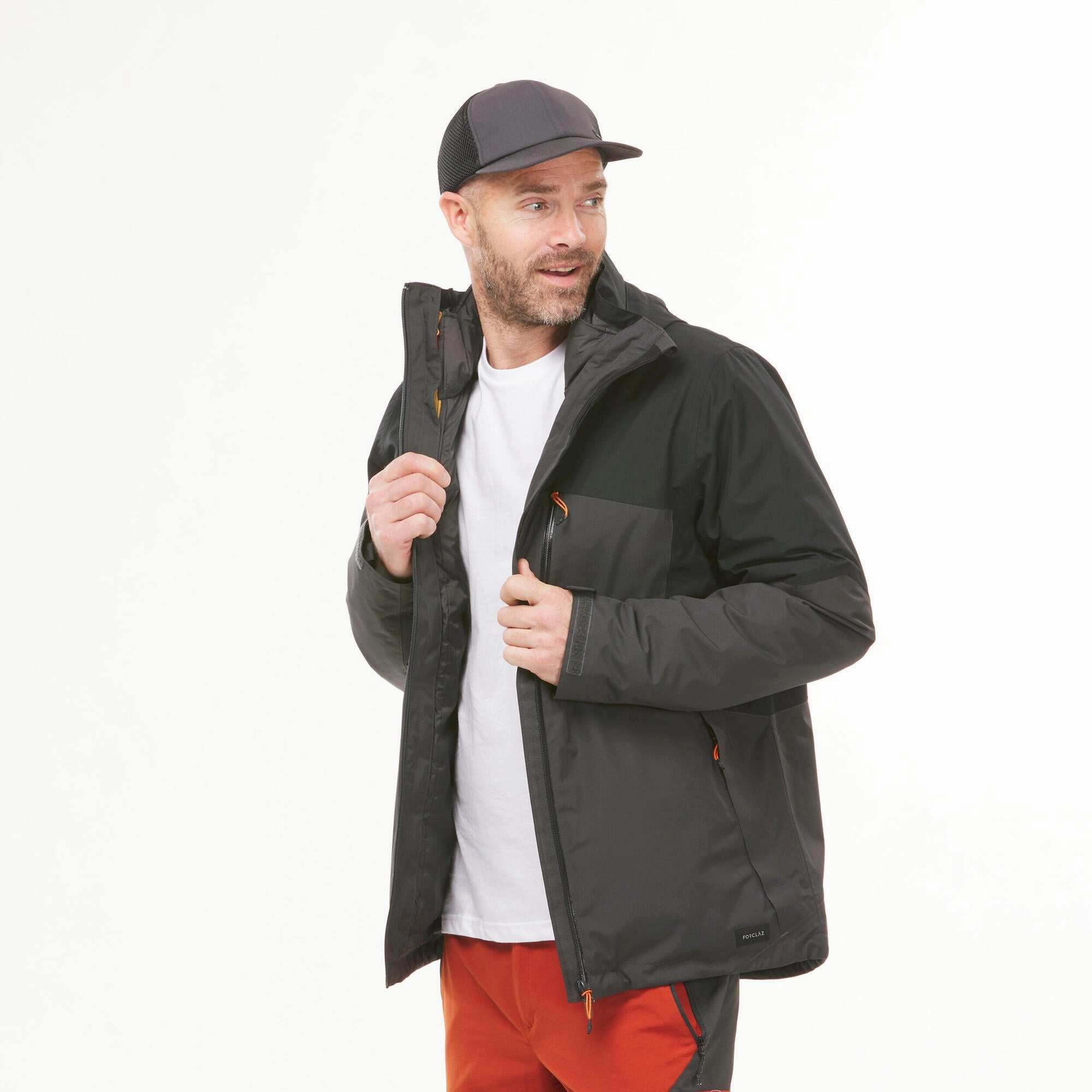 Forclaz Men's Travel 500 3-in-1 Waterproof Jacket