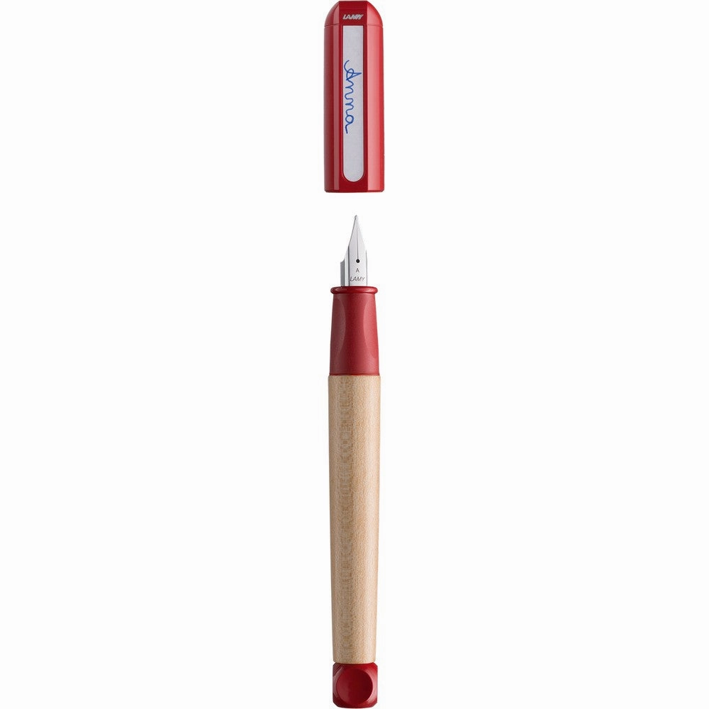Fountain Pen LAMY ABC Red LH Pen.