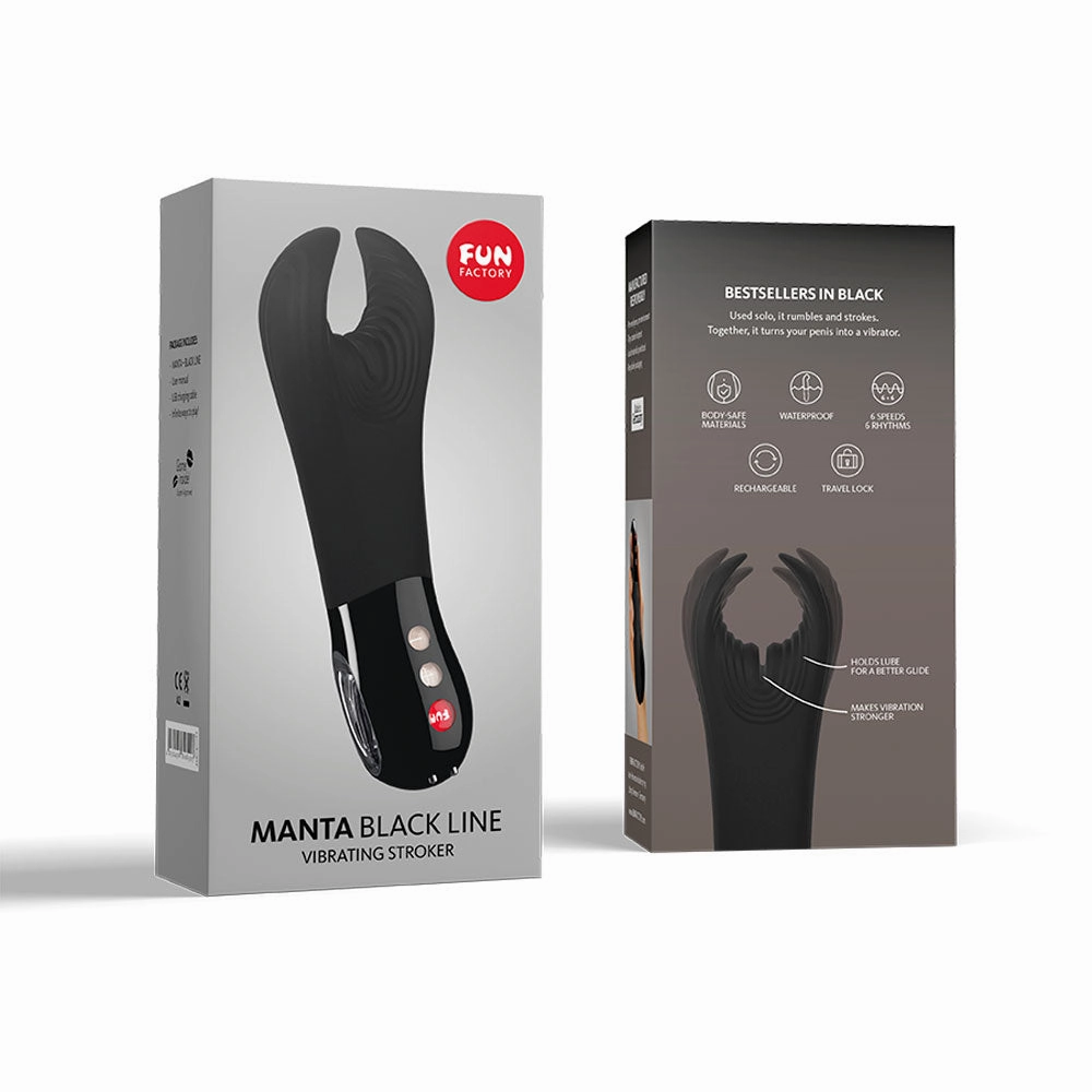 Fun Factory Manta Vibrating Penis Stroker
