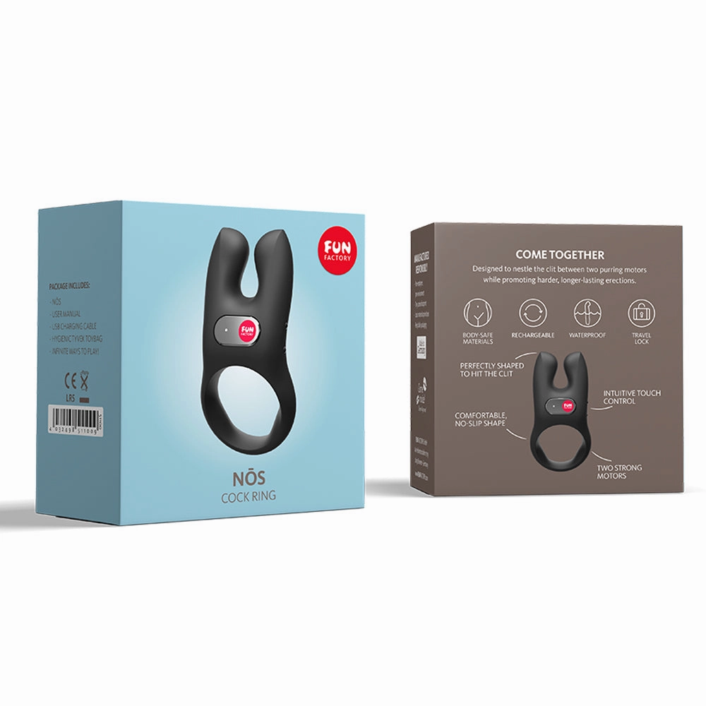 Fun Factory Nos Vibrating Cock Ring With Pressure Points