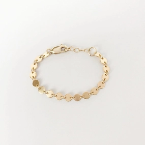 Gold Filled Poppy Bracelet