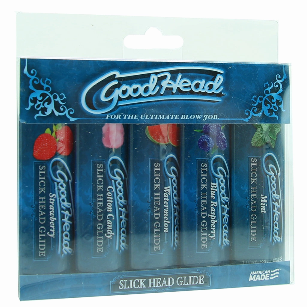 GoodHead Slick Head Glide 5 Pack in 1oz x5