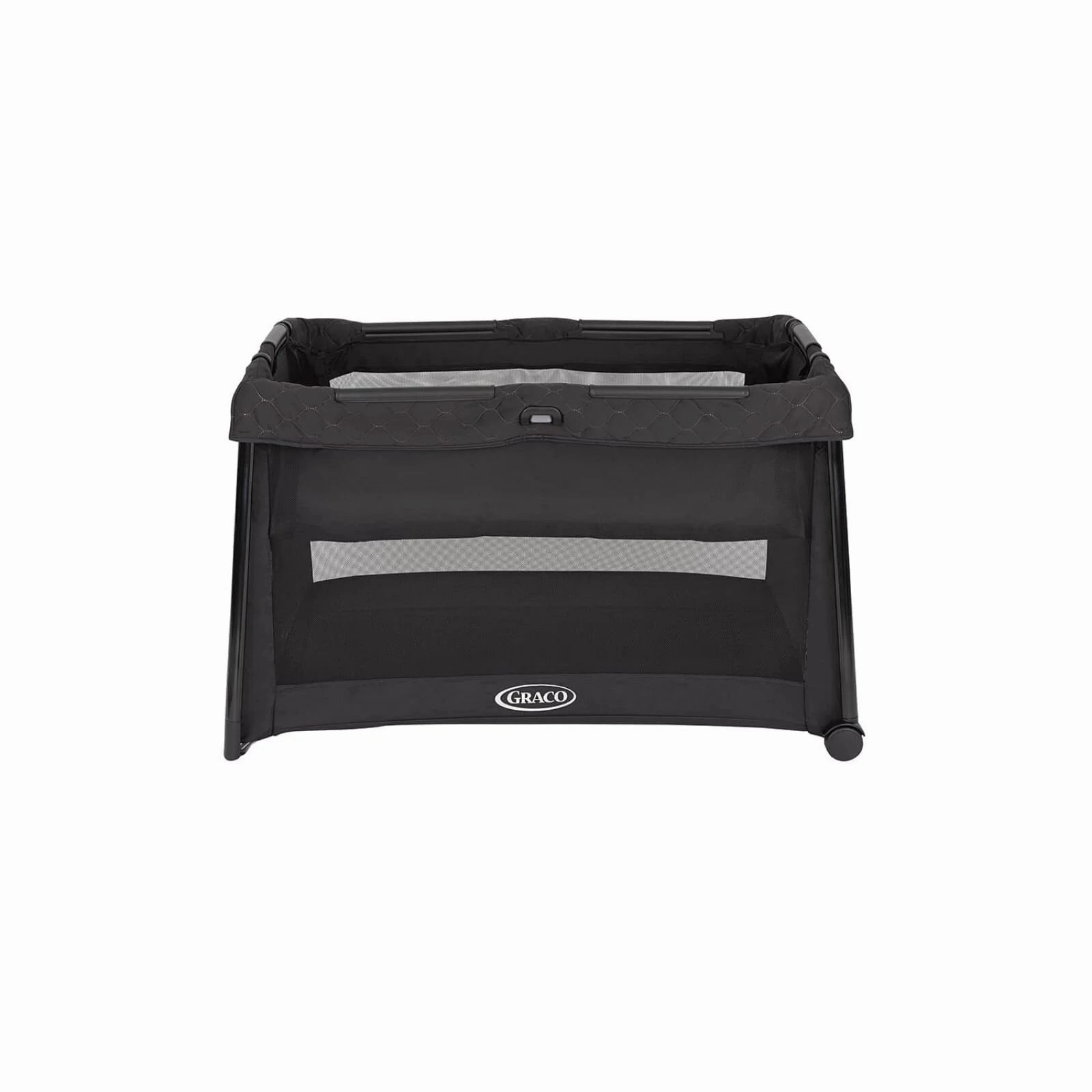 Graco FoldLite LX with Bassinet Travel Cot - Midnight