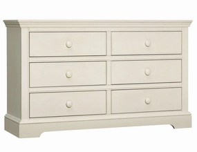 Hanley 6-Drawer Dresser - Chalk