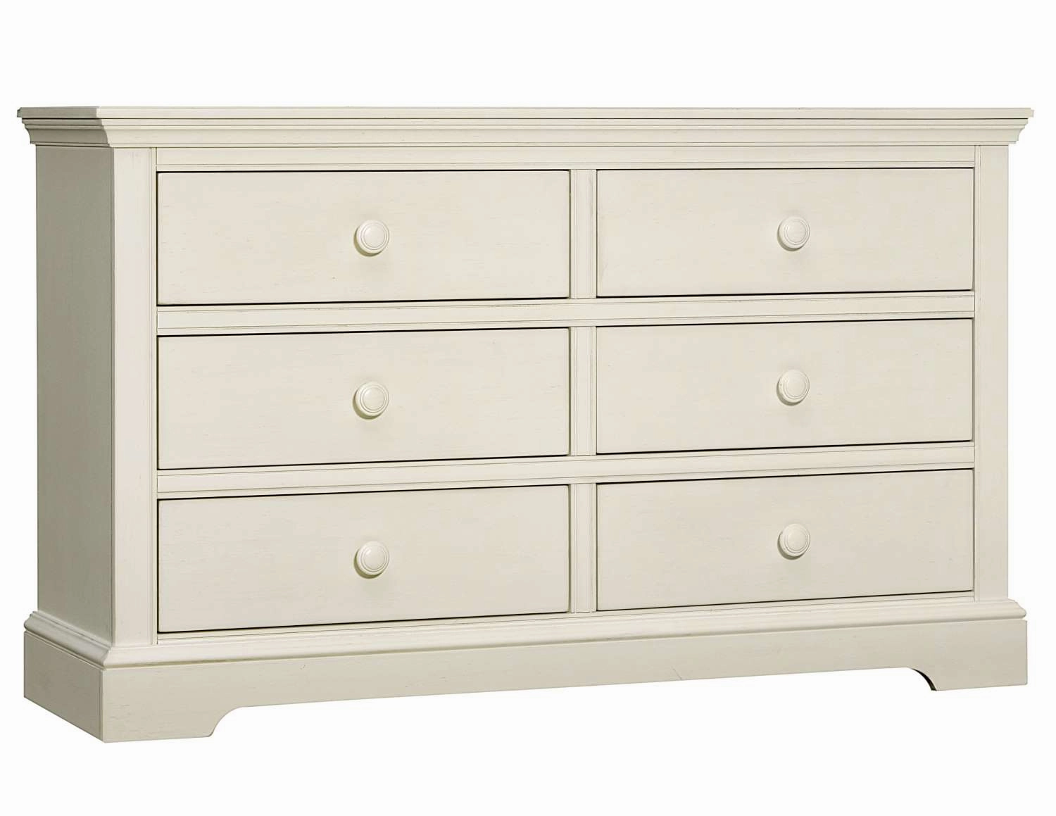Hanley 6-Drawer Dresser - Chalk