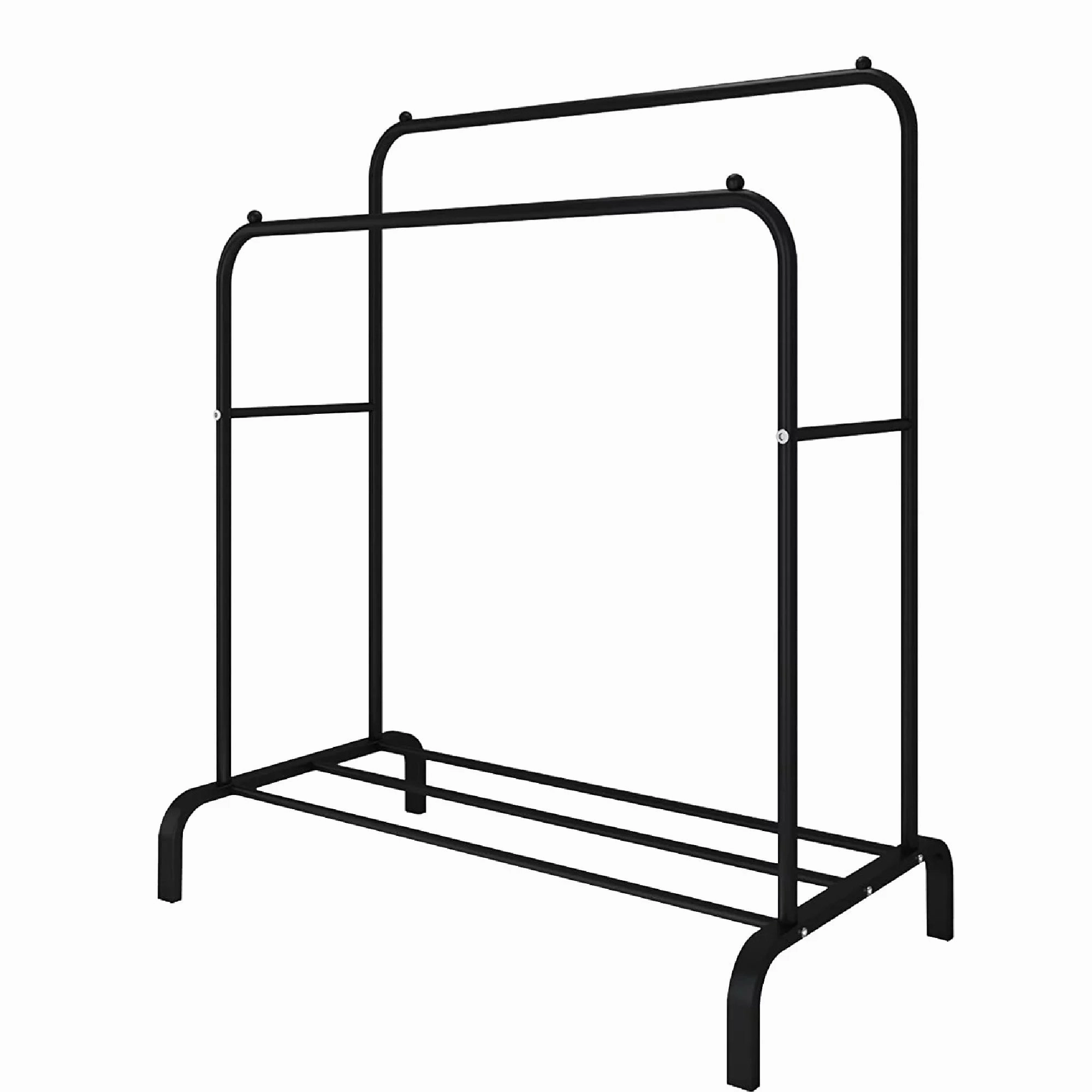 Homemart Clothes Rack without Wheels Double Rolling