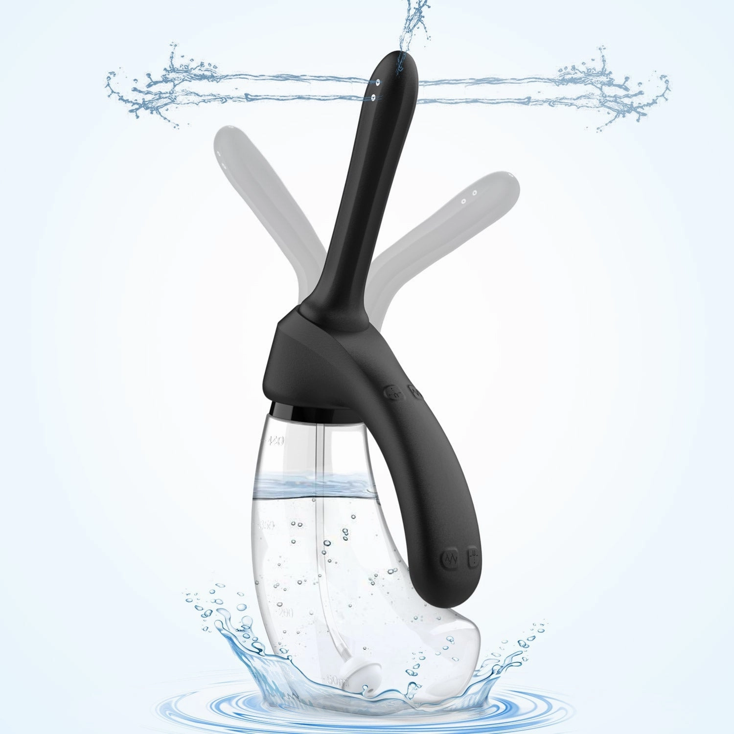 Iceberg - Automatic Electric Enema Bulb with Ajustable Nozzle