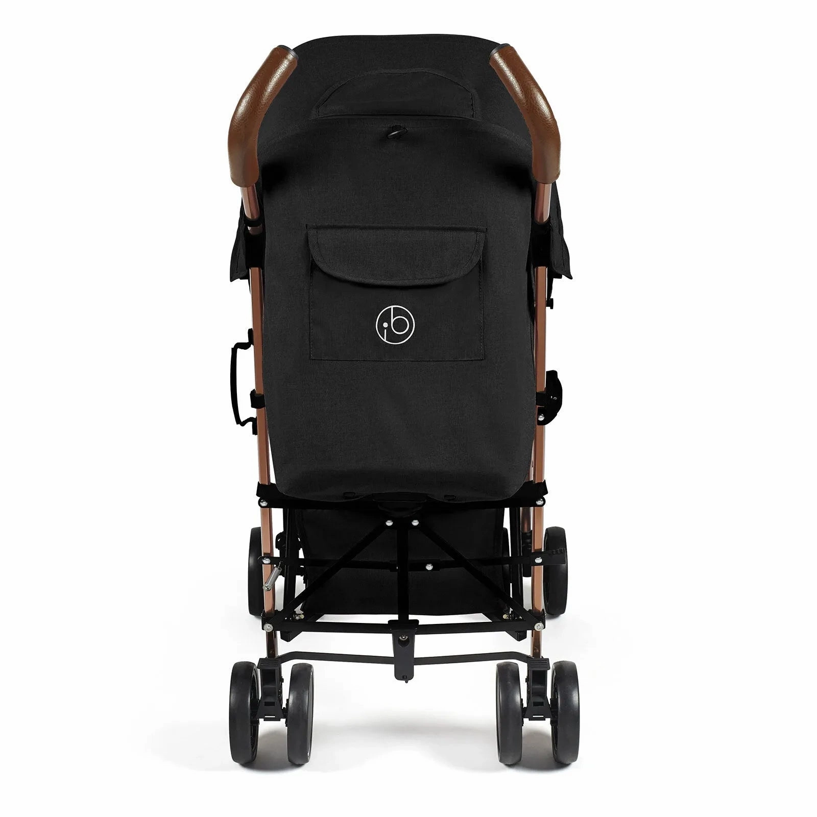 Ickle Bubba Discovery Prime Stroller Black on Rose