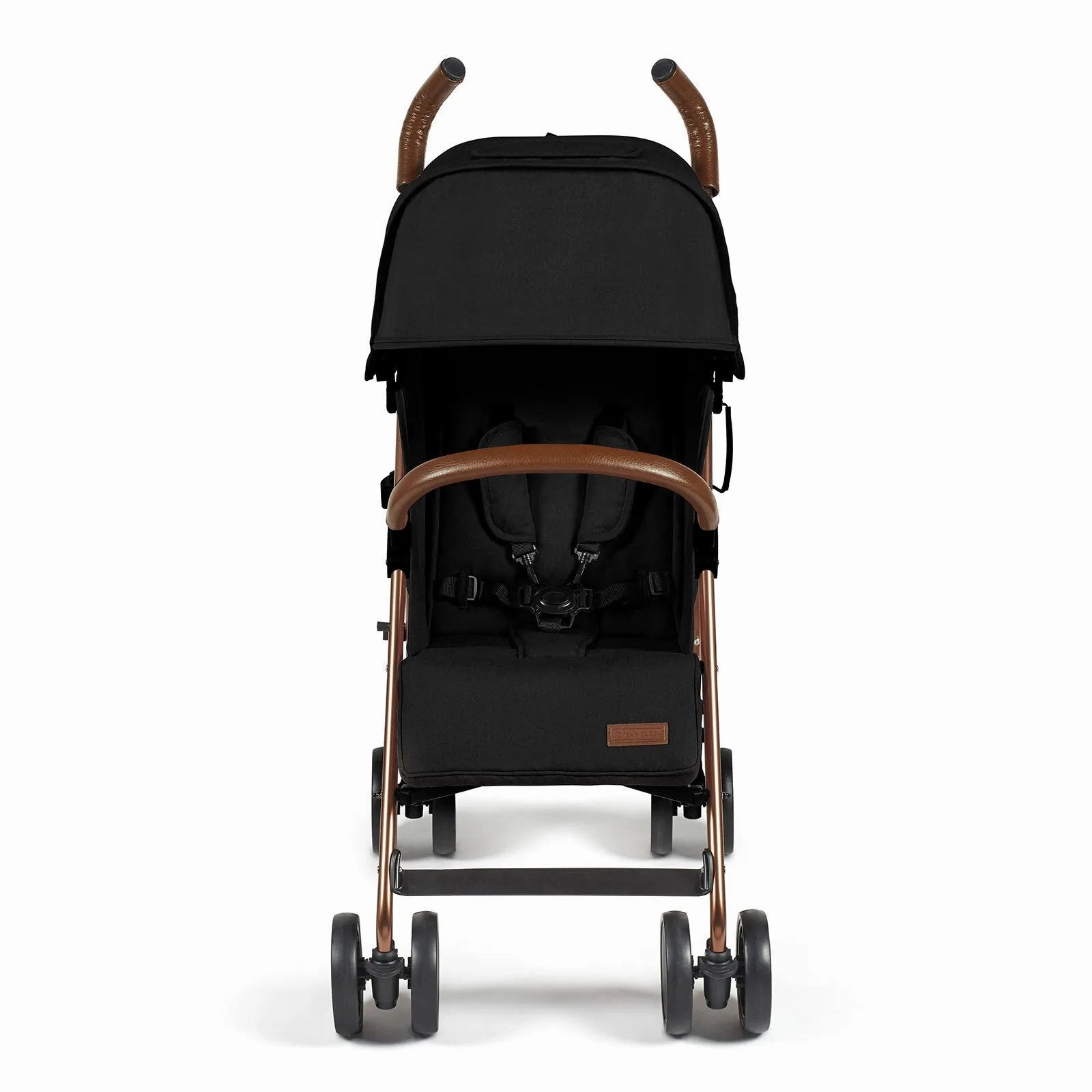 Ickle Bubba Discovery Prime Stroller Black on Rose