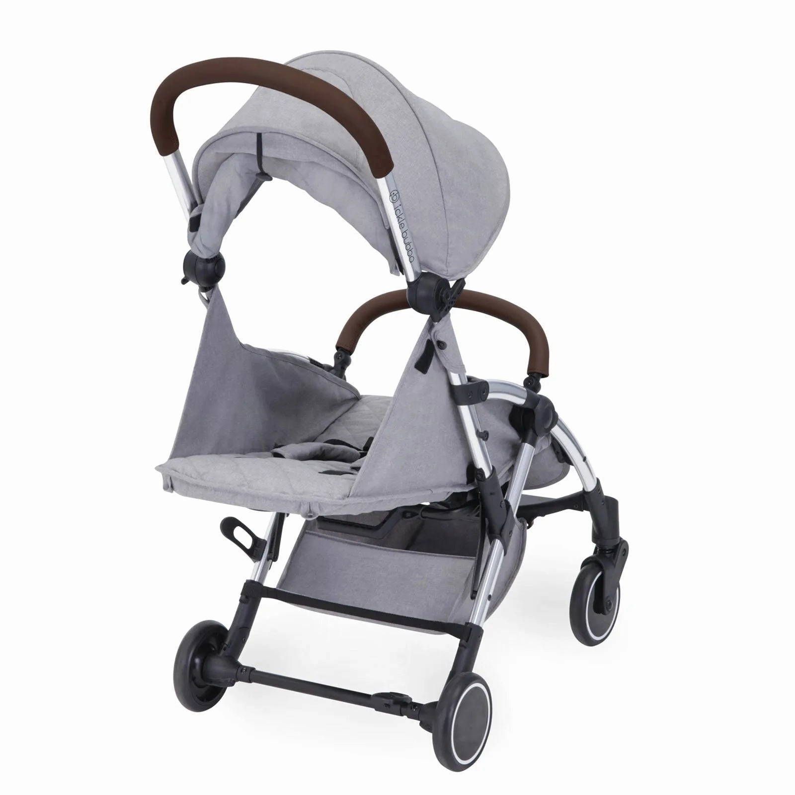Ickle Bubba Globe Max Stroller - Silver & Grey