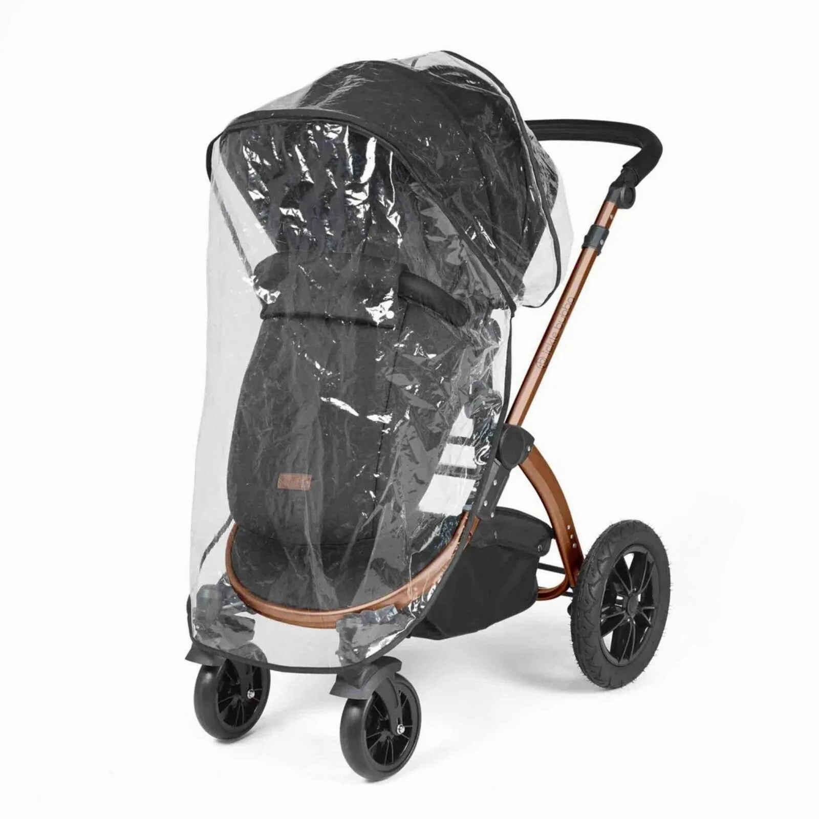 Ickle Bubba Stomp Luxe All-in-One Cirrus i-Size Travel System with Isofix Base - Bronze & Midnight & Black