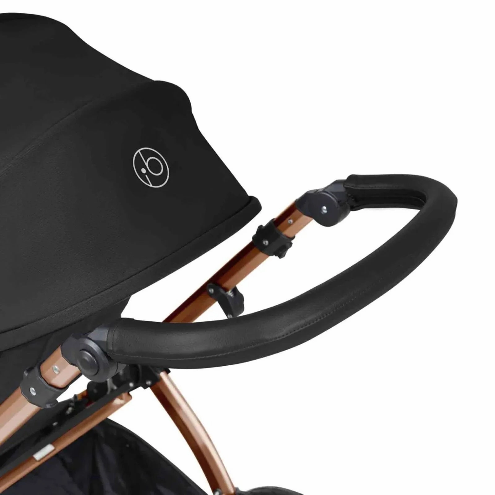 Ickle Bubba Stomp Luxe All-in-One Cirrus i-Size Travel System with Isofix Base - Bronze & Midnight & Black