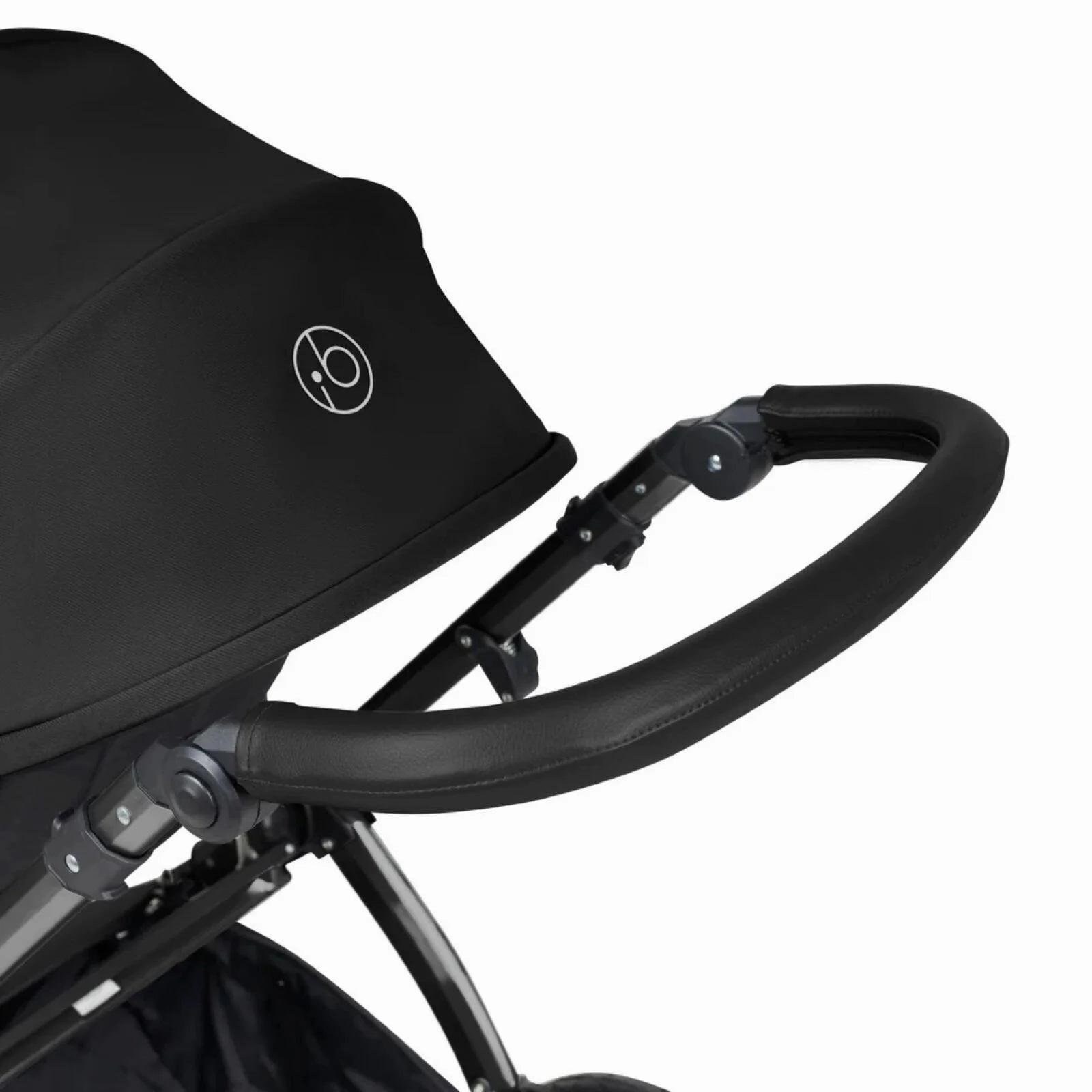 Ickle Bubba Stomp Luxe All-in-One Stratus i-Size Travel System with Isofix Base - Black & Midnight & Black