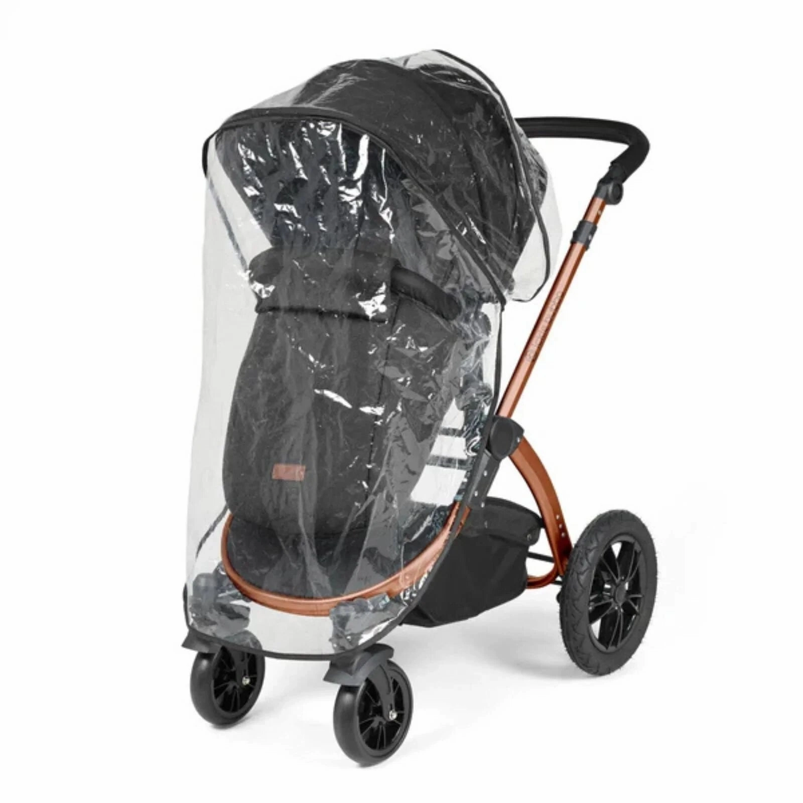 Ickle Bubba Stomp Luxe All-in-One Stratus i-Size Travel System with Isofix Base - Bronze & Midnight & Black