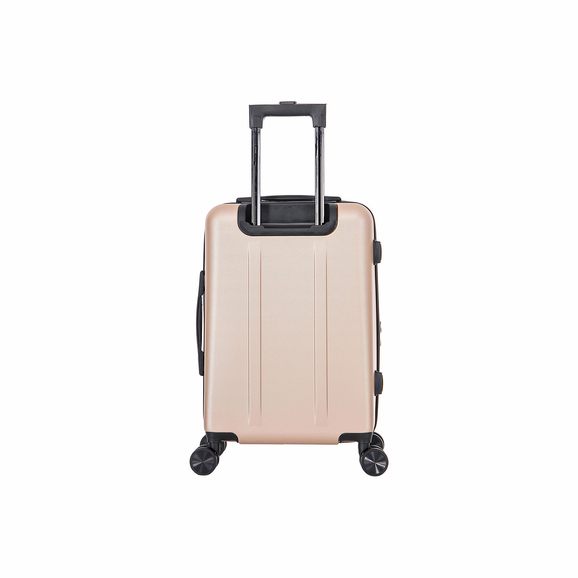 Inusa Elysian 20" Hardside Expandable Spinner Luggage - CHAMPAGNE ONE SIZE