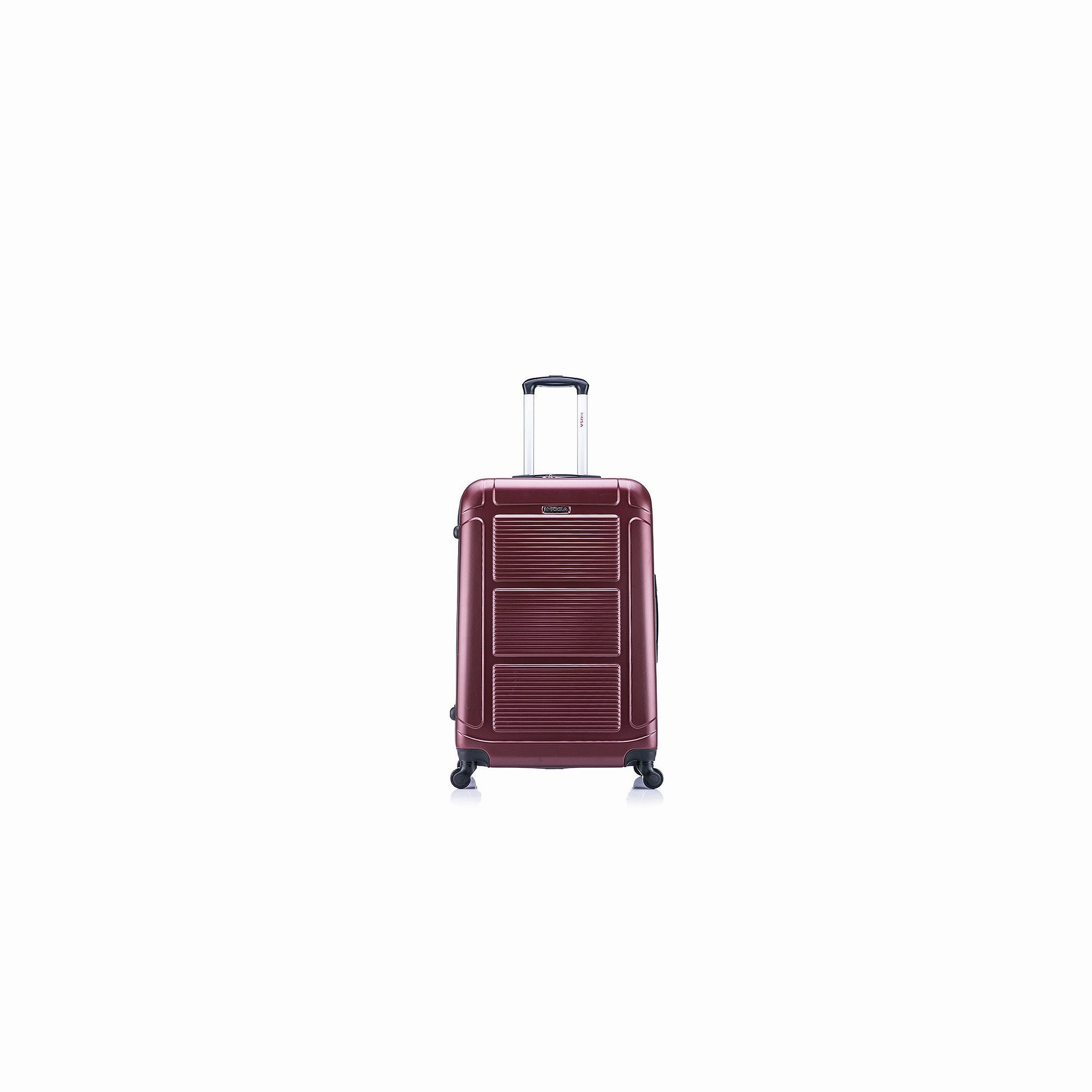 InUSA IUPIL00L-WIN Pilot 28'' Lightweight Hardside Spinner Luggage, Wine