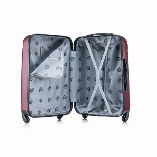 InUSA IUPIL00L-WIN Pilot 28'' Lightweight Hardside Spinner Luggage, Wine