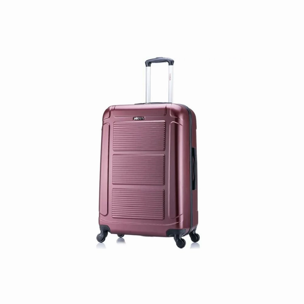 InUSA IUPIL00L-WIN Pilot 28'' Lightweight Hardside Spinner Luggage, Wine