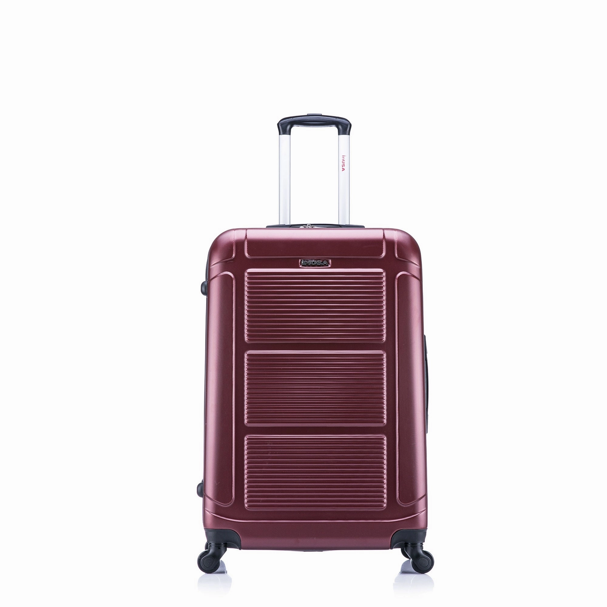 InUSA IUPIL00L-WIN Pilot 28'' Lightweight Hardside Spinner Luggage, Wine